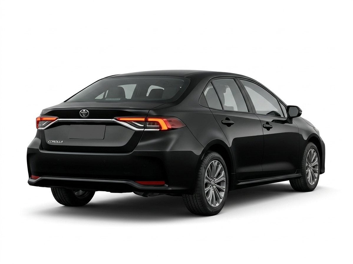 Toyota Corolla negro — vehículo ejecutivo MR Transfer Buenos Aires